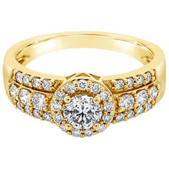 Le Vian Crème Brulee Ring Featuring Nude Diamonds, 14 Karat Honey Gold