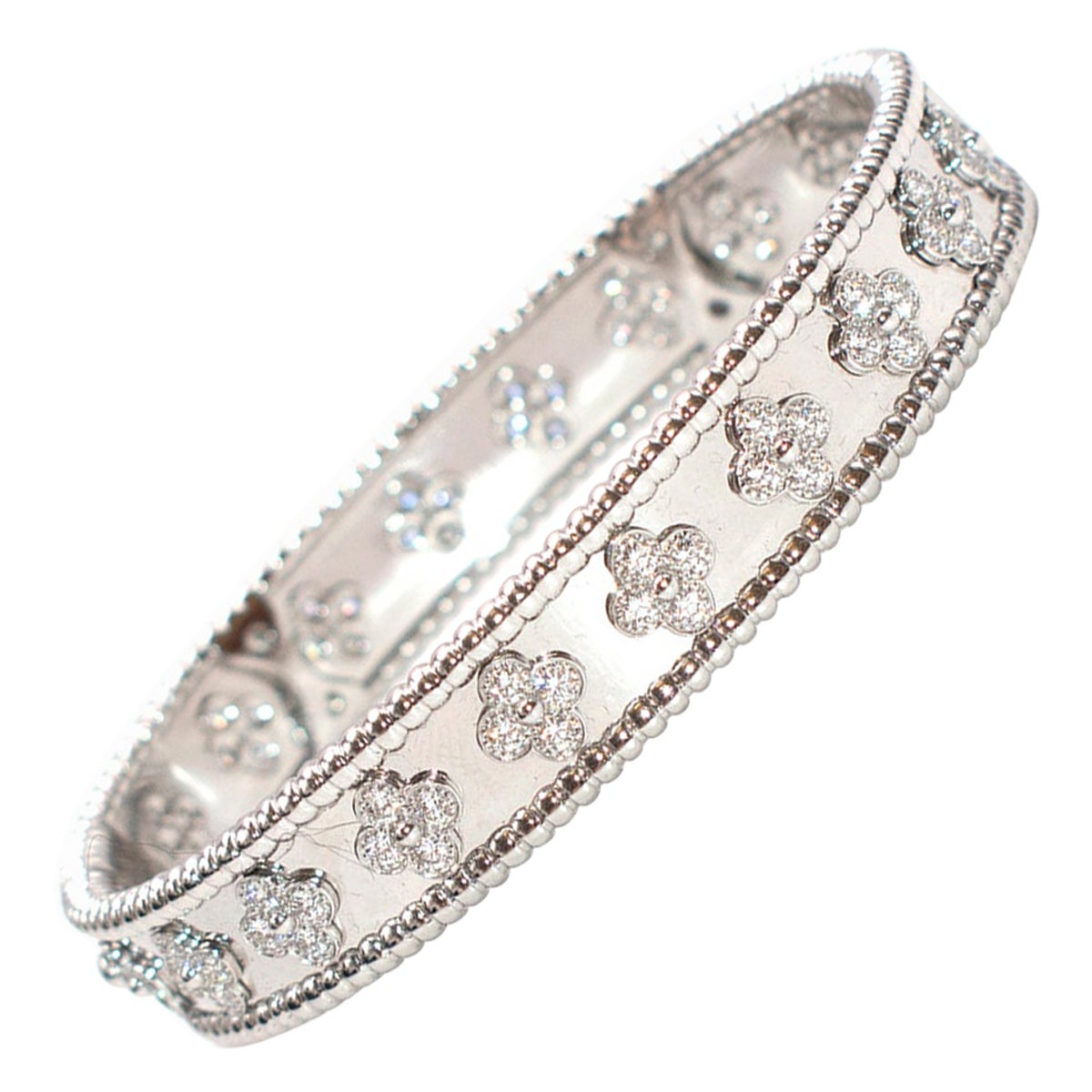 Van Cleef & Arpels Perlée Clovers Bracelet, Medium Model
