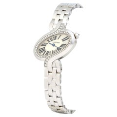 Cartier Delices de Cartier 3383 with Diamonds in White Gold Case Box & Papers