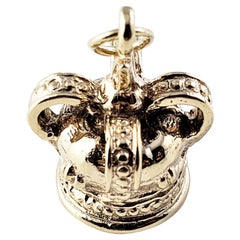 10 Karat Yellow Gold Crown Charm