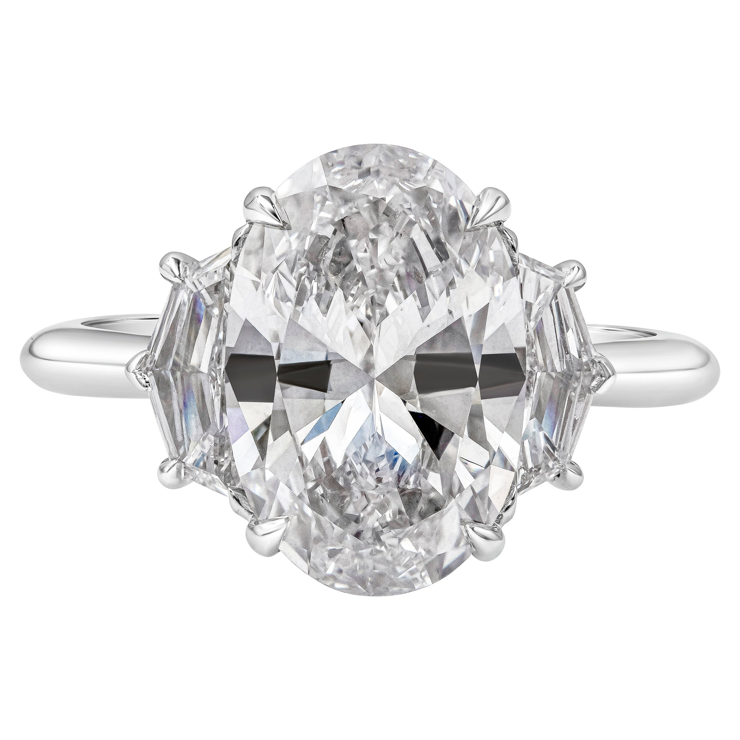 Verlobungsring mit 3 Steinen, edwardianischer 1,02 Karat GIAzertifizierter alter Diamant im