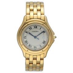 Vintage Cartier Cougar Panthere Ref. 11701 in 18k Yellow Gold Watch
