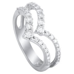 LB Exclusive 14K White Gold 0.75 Ct Diamond Ring