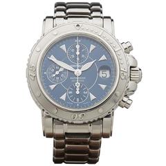 Montblanc Stainless Steel Sport Chronograph Automatic Wristwatch Ref 7034