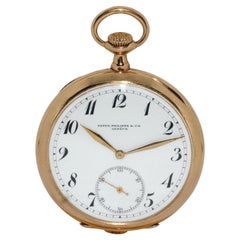 Antique Patek Philippe 14 Karat Gold Pocket Watch, sold by W. Lennartz-Michels