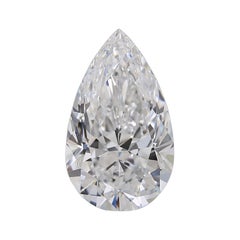 Exceptional Flawless GIA Certified 9.16 Carat Pear Cut Diamond