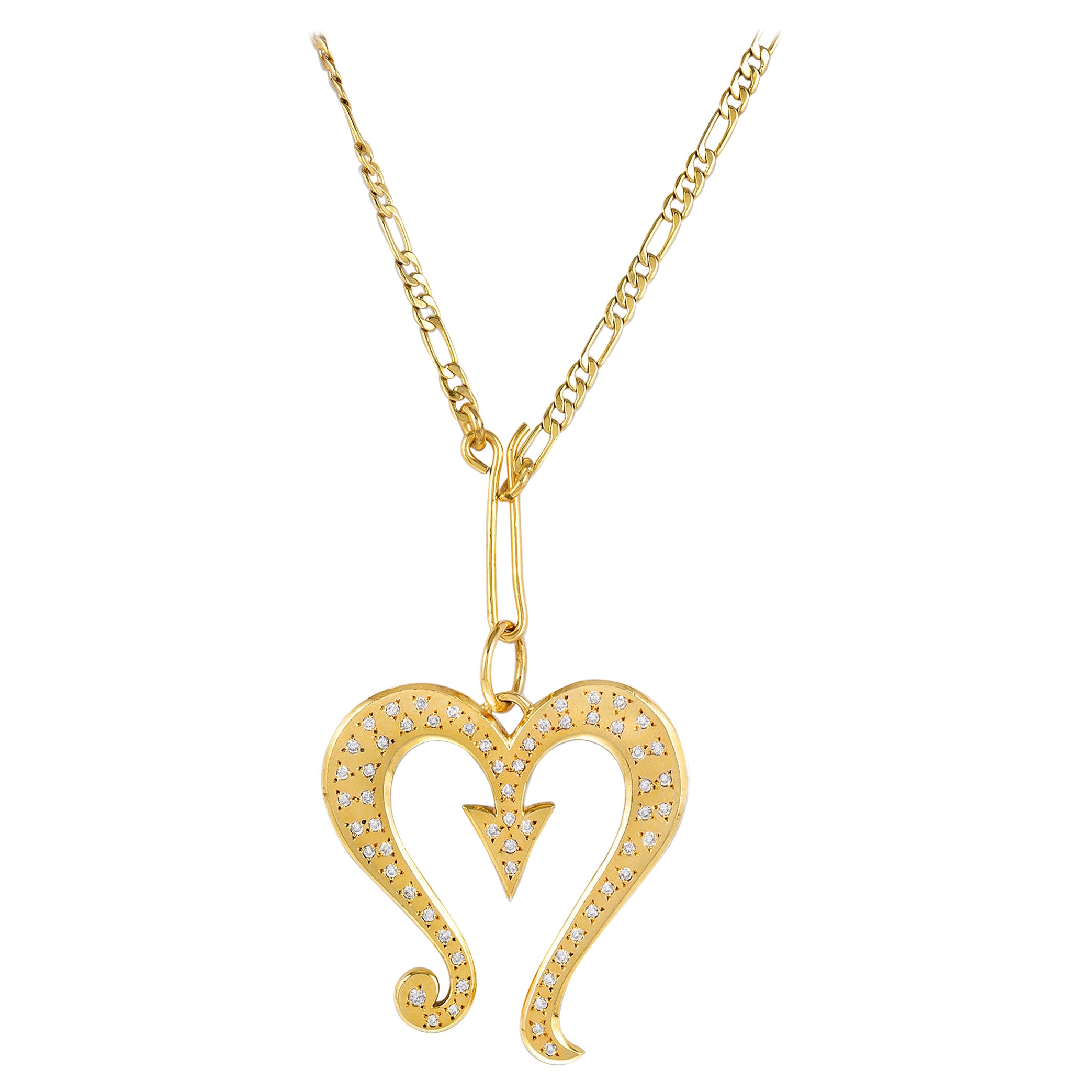 Prince's Scorpio Symbol Necklace