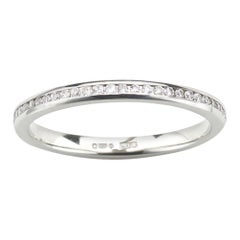 Diamond Platinum Eternity Ring, 0.26 Carats