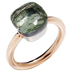 Pomellato Nudo Classic Ring aus Roségold mit Prasiolith A.A110-O6-PA