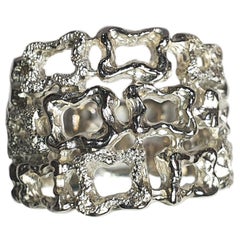 Paul Amey Sterling Silver "Lace" Ring