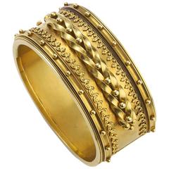 Antique Victorian Gold Bangle