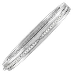 Bvlgari B.Zero 18K White Gold 1.52 Ct Diamond Bracelet