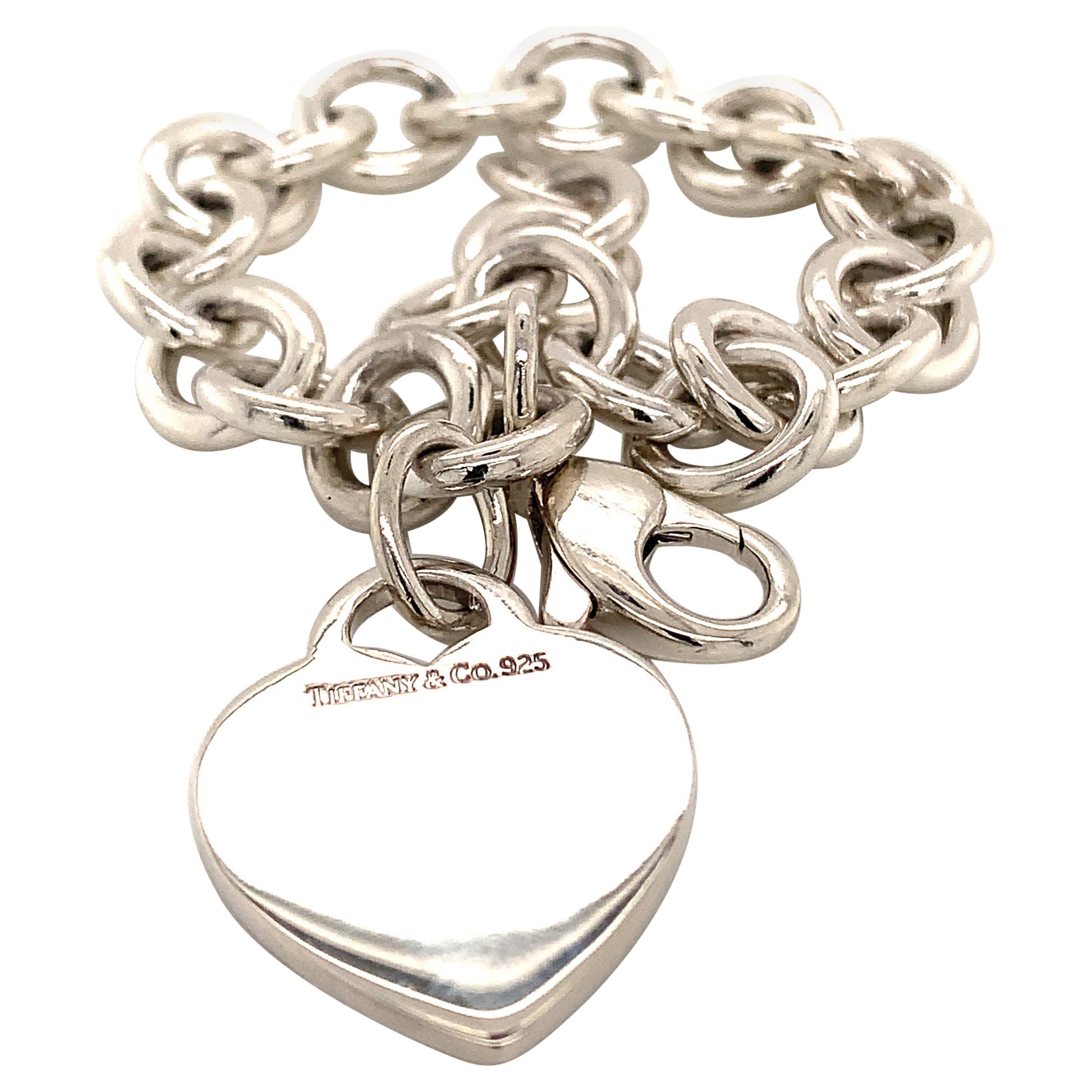 Tiffany and Co. Sterling and Enamel Charm Bracelet at 1stDibs