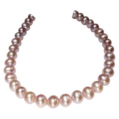 Blush Pink Cultured Freshwater Pearl Necklace
