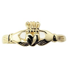 10 Karat Yellow Gold Claddagh Ring