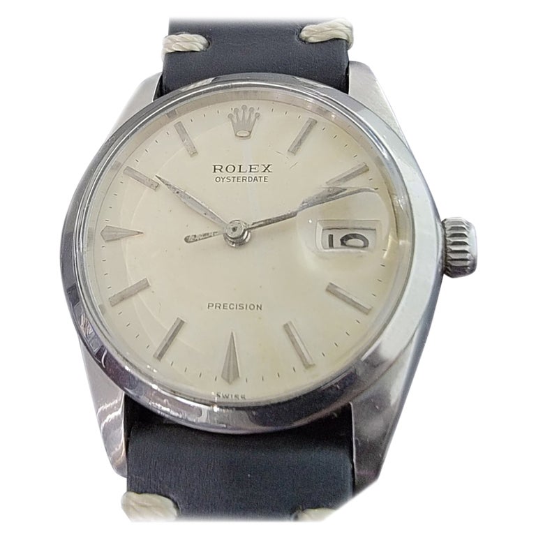 Mens Rolex Oysterdate Precision 6694 