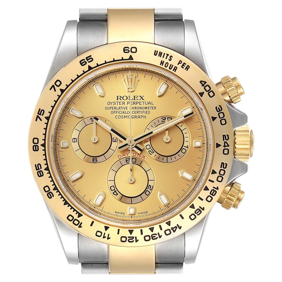 Rolex Cosmograph Daytona Steel Yellow Gold Mens Watch 116503 Unworn For Sale