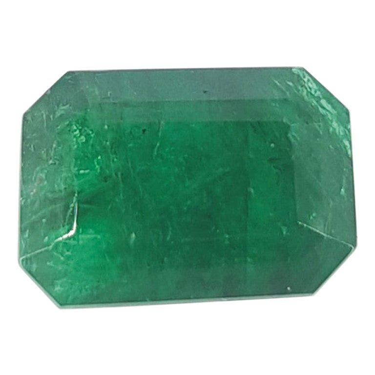 Emerald Cut Natural Emerald