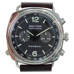Panerai Radiomir Rattrapante Chronograph Automatic Wristwatch Ref PAM 214 