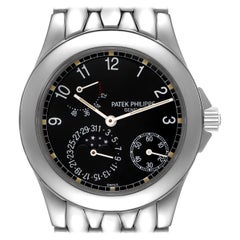 Patek Philippe Neptune Moonphase Power Reserve Steel Watch 5085