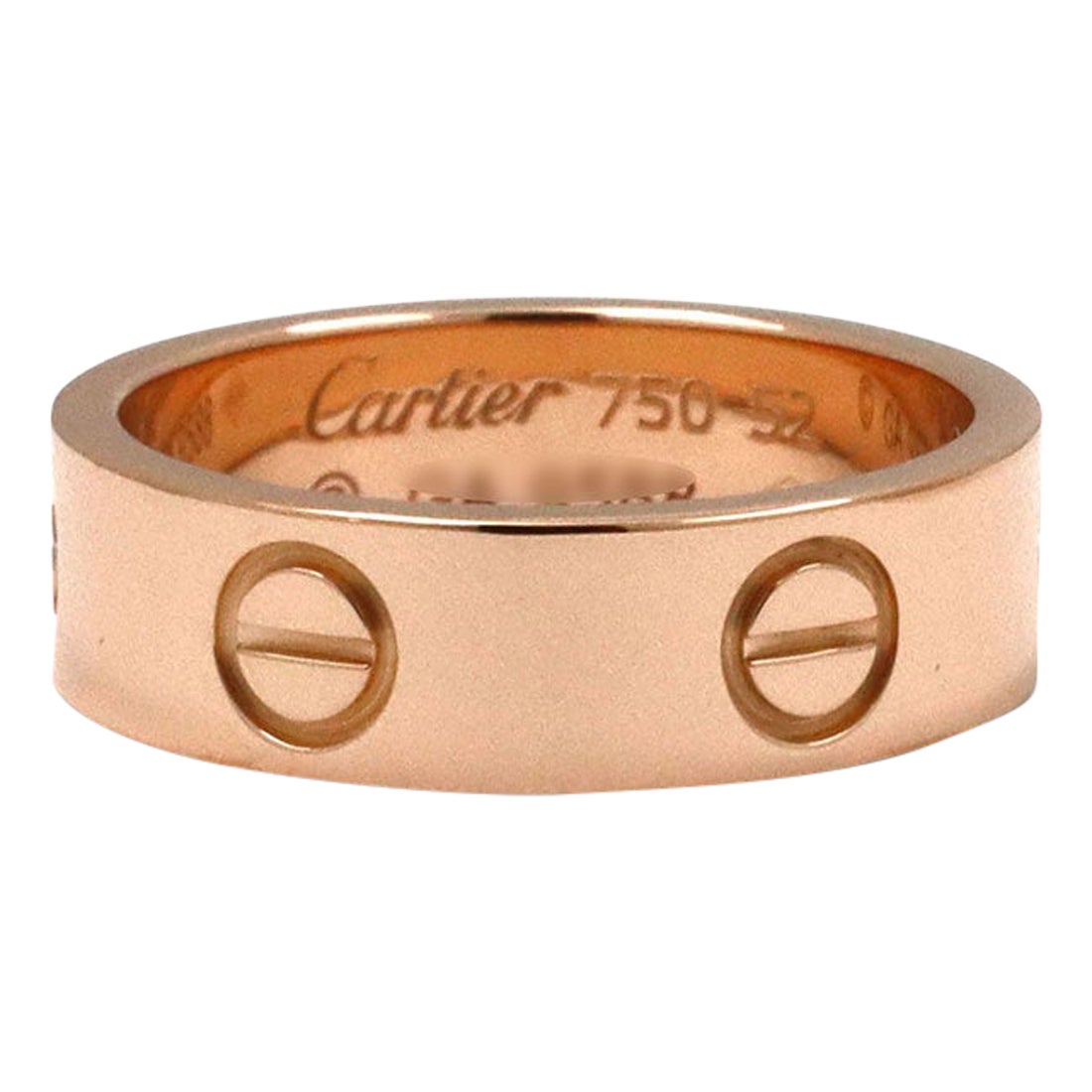 Cartier 'Love' Rose Gold Ring