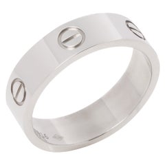 Cartier Love 18ct White Gold Ring