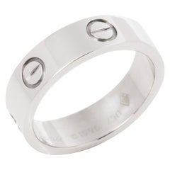 Cartier Love 18ct White Gold Ring