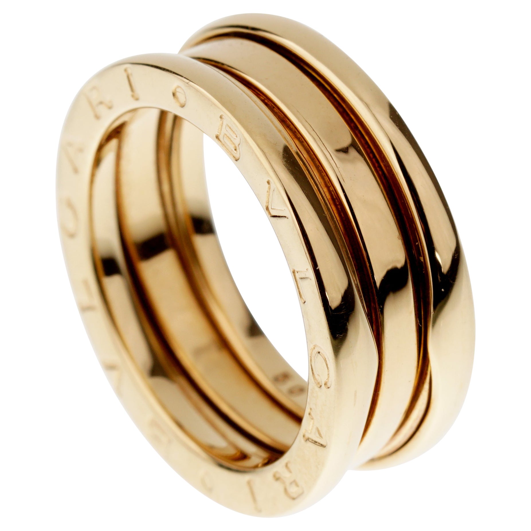 Bvlgari Bzero1 Yellow Gold Band Ring