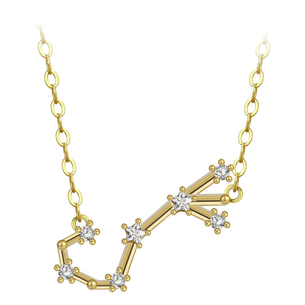 Scorpio Star Constellation Necklace For Sale