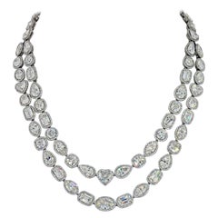 William Goldberg: collana infinita con diamanti spettacolari da 63 carati