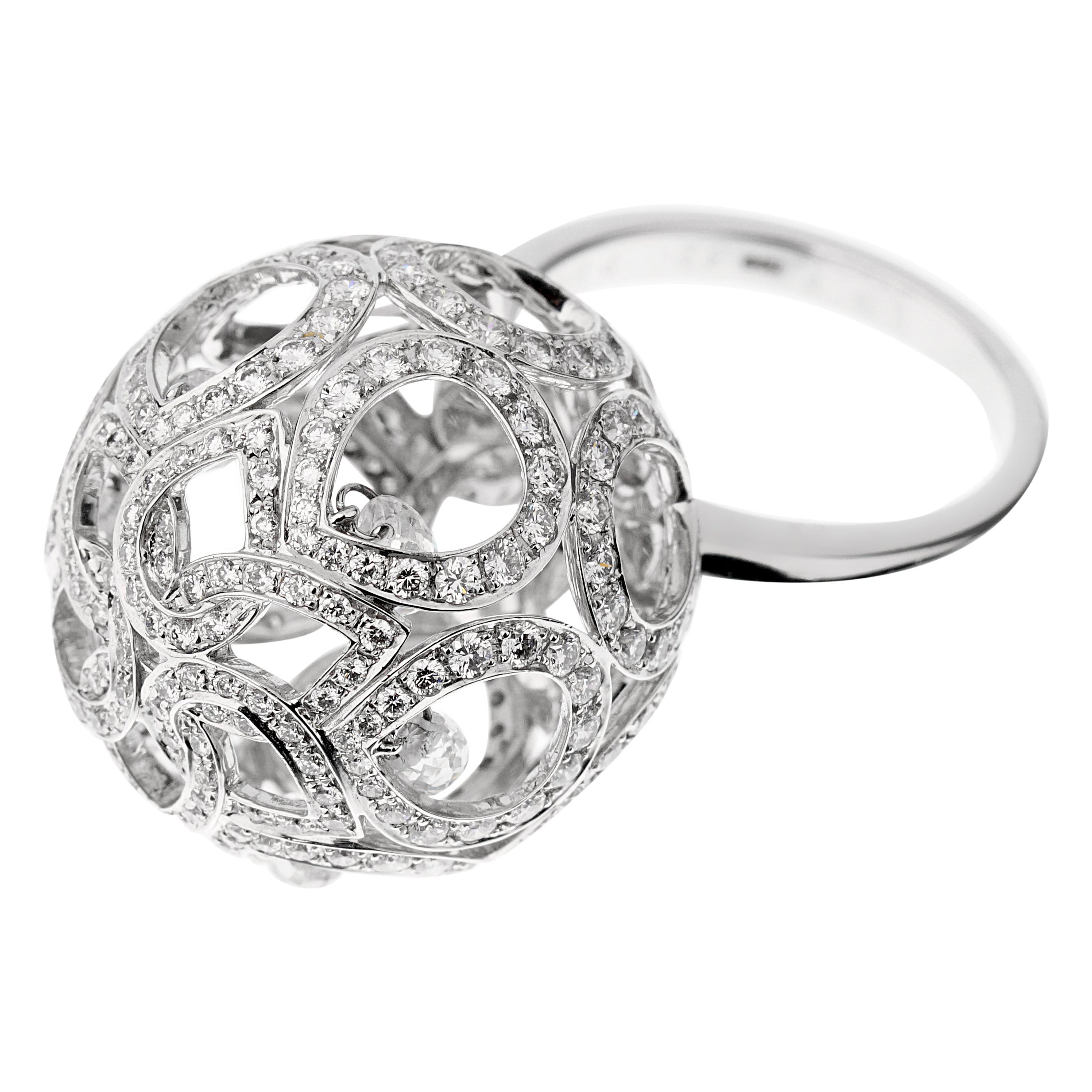 Boucheron High Jewelry Diamond Cocktail Ring