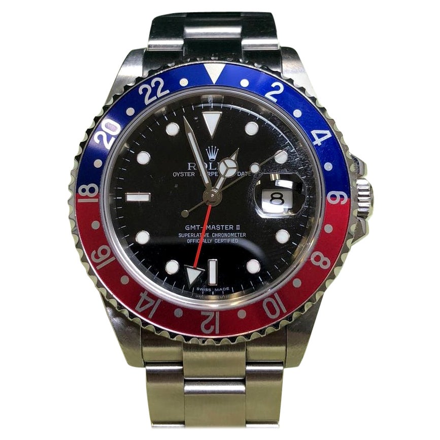 Rolex GMT-Master II 16710 "Pepsi", Full Links