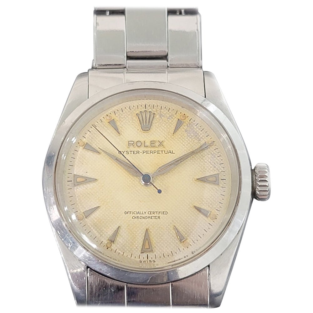 Mens Rolex Oyster Perpetual Ref 6284 Automatic 1950s Swiss Vintage RA231
