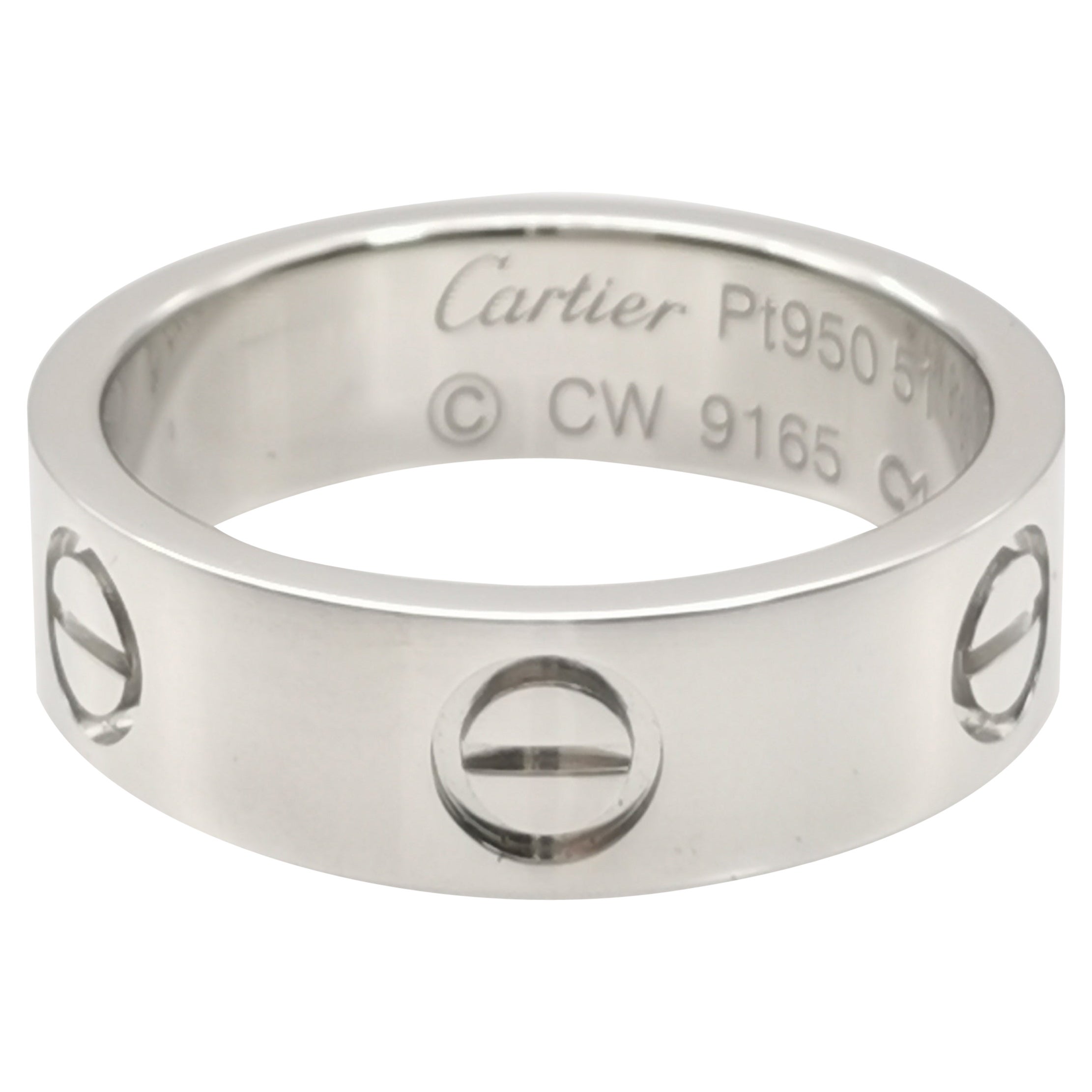 Cartier Platinum PT950 Love Ring