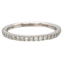 New Gabriel & Co. 0.47ctw Diamond Eternity Band Ring in 14K White Gold