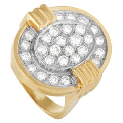 LB Exclusive 18K Yellow Gold 1.50 Ct Diamond Ring