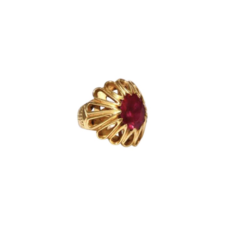 Solid 18k Gold Ring - 259 For Sale on 1stDibs