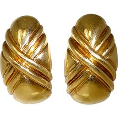 Bulgari Gold Earrings