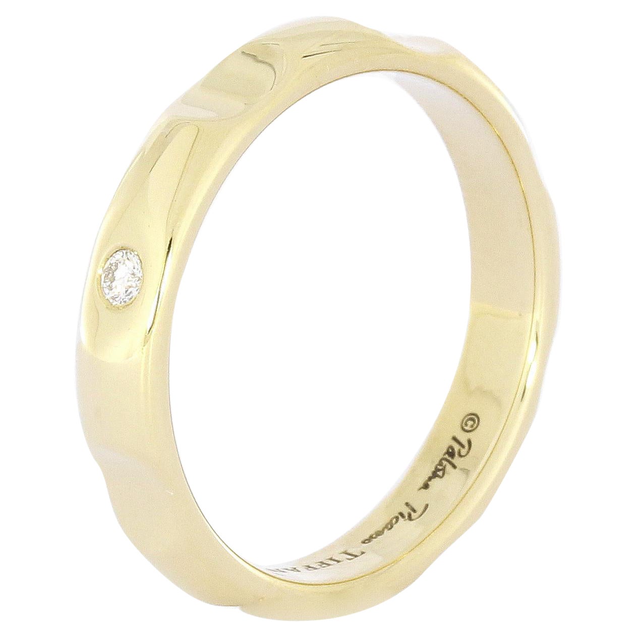 Tiffany Pablo Picasso Ring Yellow Gold For Sale