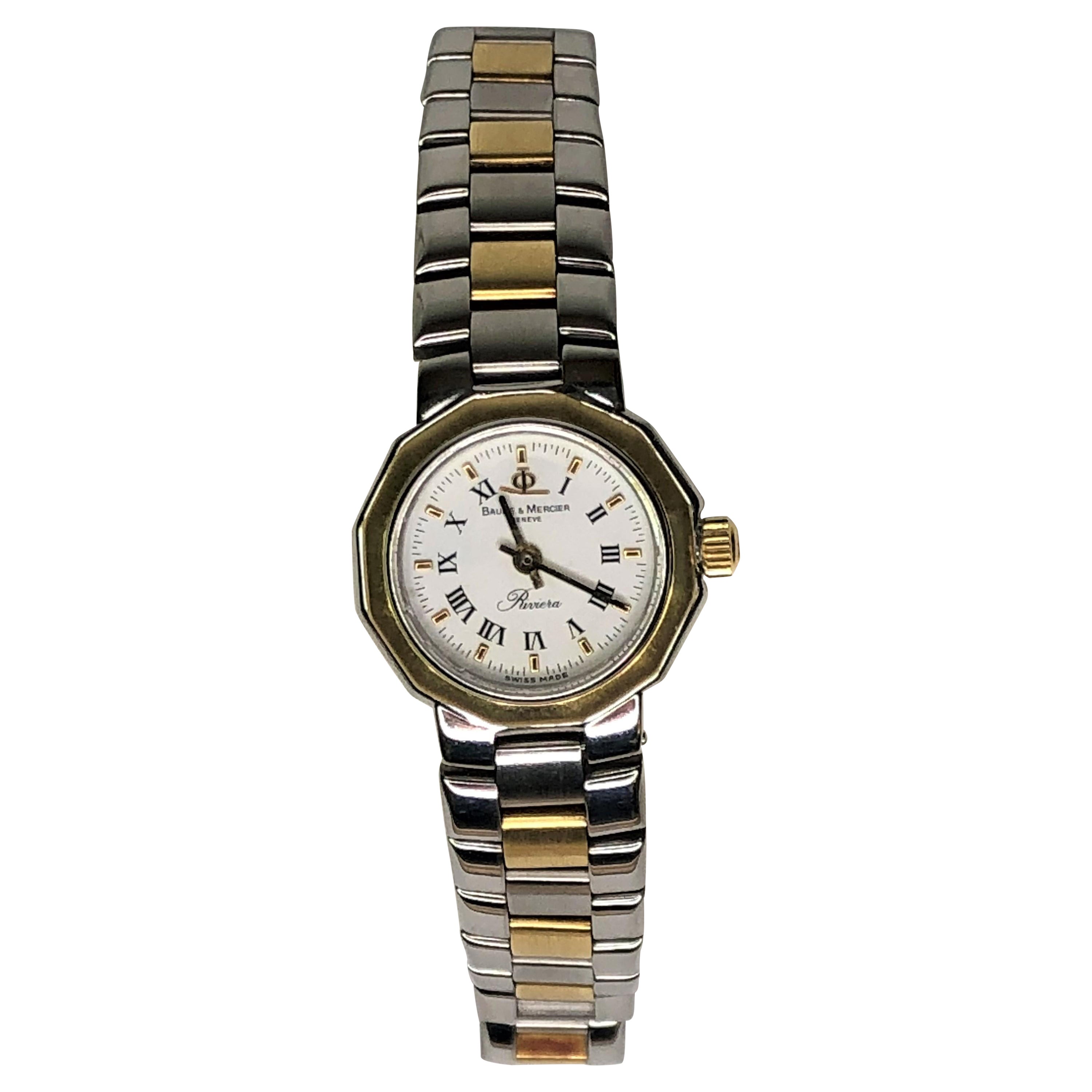 Baume & Mercier 2-Tone Riviera Watch