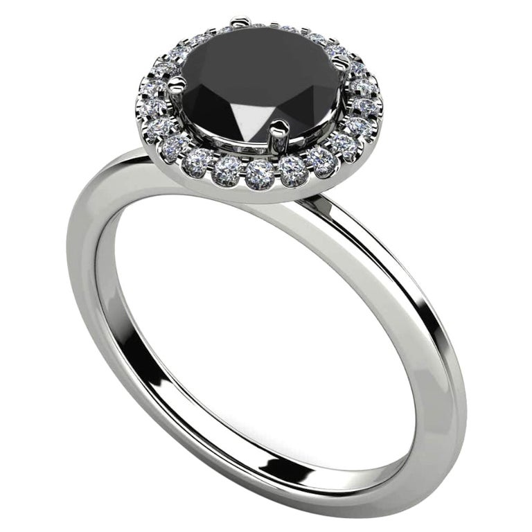Vintage Art Deco Engagement Bridal Ring 2.95Ct Round Diamond 14K White Gold Over