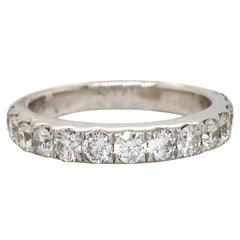 New Odelia 1.00ctw Diamond Wedding Band Ring in 18K White Gold