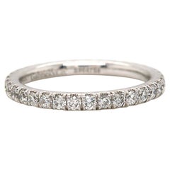 New Gabriel & Co. 0.78ctw Diamond Eternity Band Ring in 14K White Gold
