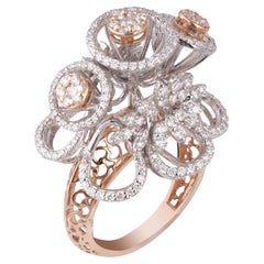 14 Karat Gold 1,63 Karat Diamantring