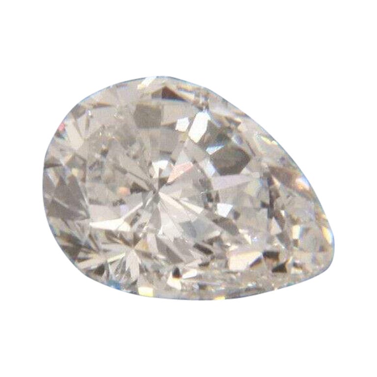 Loose Diamond, 0.96ct, GIA Certified, Pear Brilliant Cut For Sale