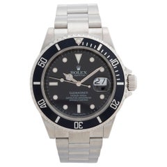Used Rolex Submariner Date Ref 16610, Box & Papers, Outstanding Condition