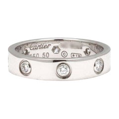 Cartier Love White Gold Diamond Wedding Band