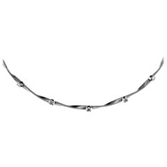 Marco Bicego “Marrakech” Diamond Necklace in 18 Carat White Gold