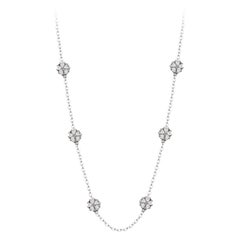 Delicate Blossom Chain Necklace