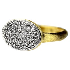 Marco Bicego, Siviglia 18 K Yellow & White Gold 0.21 Ct Diamond Ring